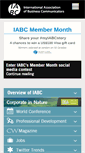 Mobile Screenshot of iabc.com